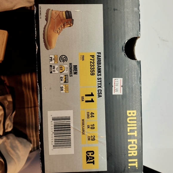 CATERPILLAR STEELTOE WORK BOOTS - Picture 8 of 9